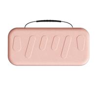 Bolsa de Transporte para ROG para Xbox para Ally X Consola de Juegos, Bolsa Protectora de Viaje Portátil Carcasa Rígida de EVA Anticolisión y Anticaída para Accesorios de Consolas de Juegos (Rosa)