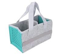 Bolsa de transporte para Toniebox, bolsa de almacenamiento plegable, extra espacio, bolsa de fieltro para Toniebox Player Starter Set (lago azul)