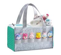 Bolsa de transporte para Toniebox Starter Set y accesorios, bolsa organizadora de fieltro para figuritas de Toniebox y estuche de viaje Toniebox Tonies con asa para Toniebox y accesorios (verde)