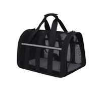 Bolsa de transporte para viajes, bolsa de hombro suave, gran capacidad, transportadores de mascotas, transportadores portátiles de viaje para mascotas