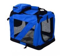 Bolsa de transporte PawHut para viaje 4 entradas color Azul y Negro