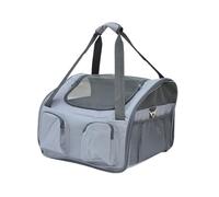 Bolsa de transporte plegable for mascotas, asiento coche, perro, gato, seguridad, viaje, hombro, portátil Transportín para Gatos
