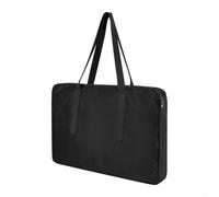 Bolsa de transporte portátil para uso general, nailon PVC 600D con funda protectora, 42 x 30 x 3 cm, bolsa de almacenamiento ligera para ensayos y actuaciones