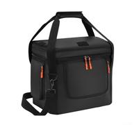 Bolsa de transporte protectora para Jackery Explorer 1000 V2 Power Station con cremallera de acceso frontal y tiras inferiores antifricción