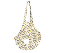 Bolsa de transporte resistente para gallinas, de tela de lona, ideal para paseos por la ciudad y pícnics, mochila compacta de fácil control para aves de corral