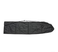 Bolsa de trípode con cordón para micrófono, soporte de luz, paraguas, funda de transporte de poliéster 210D, negro, 43 cm a 113 cm de longitud, bolsa de almacenamiento de equipo de fotografía al aire