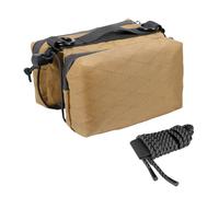 Bolsa de tubo de bicicleta, bolsa de bicicleta, bicicleta compacta, 6,34 x 4,72 x 3,74 pulgadas, bolsa de almacenamiento de bicicletas portátil con cremallera, barra ligera para teléfono