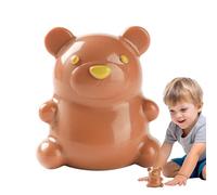 Bolsa De Uñas Con Oso Para Niños - Bolsa De Uñas Con Oso Para Niños | Cepillo De Uñas De Oso, Cepillo De Uñas De Cerda Suave Para Niños, Cepillo De Lavado Para Niños