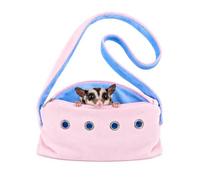 Bolsa de unión de animales pequeños, transportador a prueba de escape para erizos, hurones, hámsters, suave abrazador de criaturas con diseño seguro para unión diaria y viajes