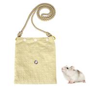 Bolsa de unión de Sugar Glider, correa de hombro ajustable, saco de dormir para animales pequeños con agujero de ventilación para ardillas, planeadores de azúcar, hámsteres y otras mascotas pequeñas