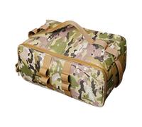 Bolsa de utensilios de cocina para camping, organizador de cubiertos a prueba de agua, bolsa grande portátil con cremallera para utensilios de campamento para picnic, barbacoa, viajes, aventura