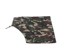 Bolsa de vacío para soplador de hojas Bolsa de almacenamiento de colección de hojas de tela Oxford 600D resistente con diseño de cremallera con cordón para limpieza de hojas de