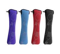 Bolsa de Vajilla de 4 Piezas Con Forma de Almohada - Almacenamiento Para Tenedores, Cucharas y Palillos - Embalaje Para Utensilios de Acero Inoxidable