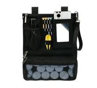 Bolsa de valores con cremallera - Organizador de accesorios de golf y bolsa de almacenamiento, bolsillo de golf plegable para marcadores de camisetas | Guantes de la caja de los guantes para teléfonos
