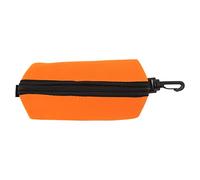 Bolsa de Vasos, Portátil con Estuche de Gafas de Diseño de Cremallera para Gafas para de Sol (ORANGE)