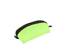 Bolsa de Vasos, Portátil con Estuche de Gafas de Diseño de Cremallera para Gafas para de Sol (verde fluorescente)