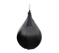 Bolsa de velocidad para colgar, bolsa de velocidad de boxeo, bolsa de velocidad de boxeo, bolsa de boxeo colgante de piel sintética, con bomba y botón de seguridad, herramienta de entrenamiento para