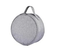 Bolsa de ventilador redonda portátil, impermeable, bolsa de transporte plegable para ventilador, bolsa organizadora a prueba de golpes, con doble cremallera, cubierta giratoria y gruesa