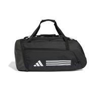 adidas Unisex Adulto Essentials 3-Stripes Duffel Bag, Black/White, M