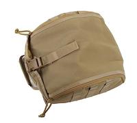 Bolsa de Viaje Ajustable para Casco con Diseño Resistente Al Desgaste, Solución de Almacenamiento Práctica para Cascos, Aventuras de Acampada (Caqui)