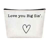 Bolsa de viaje Artículos de tocador -Traberbag, Bolsas de viaje | Mejor Hermana Grande Organizador Hermanas Vista Print Mejor Hermana Todo El Tiempo Mejor Mujer Vista Print Premio Cumpleaños Grande,