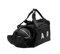 Bolsa de viaje, bolsa de fin de semana con compartimento para zapatos para bolsa de viaje impermeable, bolsa de deporte, Negro , medium