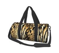 Bolsa de Viaje, Bolsa de Gimnasio, Bolsa de Viaje, Bolsa de Noche, Bolsa de Fin de Semana Deportiva para natación, Yoga,Leopardo León Piel de Tigre Piel Atigrado