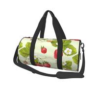 Bolsa de Viaje, Bolsa de Gimnasio, Bolsa de Viaje, Bolsa de Noche, Bolsa de Fin de Semana Deportiva para natación, Yoga,Fresa Encantadora