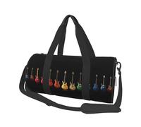 Bolsa de Viaje, Bolsa de Gimnasio, Bolsa de Viaje, Bolsa de Noche, Bolsa de Fin de Semana Deportiva para natación, Yoga,Guitarra Colorida Música