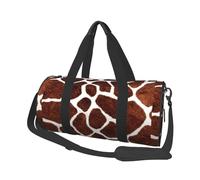 Bolsa de Viaje, Bolsa de Gimnasio, Bolsa de Viaje, Bolsa de Noche, Bolsa de Fin de Semana Deportiva para natación, Yoga,Diseño de patrón de Jirafa Africana