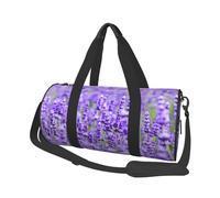 Bolsa de Viaje, Bolsa de Gimnasio, Bolsa de Viaje, Bolsa de Noche, Bolsa de Fin de Semana Deportiva para natación, Yoga,Lavanda Púrpura Impresa