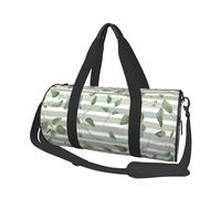 Bolsa de Viaje, Bolsa de Gimnasio, Bolsa de Viaje, Bolsa de Noche, Bolsa de Fin de Semana Deportiva para natación, Yoga,Eucalipto dólar de Plata Verde