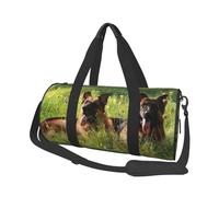 Bolsa de Viaje, Bolsa de Gimnasio, Bolsa de Viaje, Bolsa de Noche, Bolsa de Fin de Semana Deportiva para natación, Yoga,Perro Pastor alemán Impreso