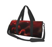 Bolsa de Viaje, Bolsa de Gimnasio, Bolsa de Viaje, Bolsa de Noche, Bolsa de Fin de Semana Deportiva para natación, Yoga,Llama roja Impresa.
