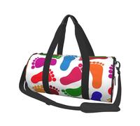 Bolsa de Viaje, Bolsa de Gimnasio, Bolsa de Viaje, Bolsa de Noche, Bolsa de Fin de Semana Deportiva para natación, Yoga,Patas de Huella de pie