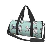 Bolsa de Viaje, Bolsa de Gimnasio, Bolsa de Viaje, Bolsa de Noche, Bolsa de Fin de Semana Deportiva para natación, Yoga,Correr Perro Collie áspero
