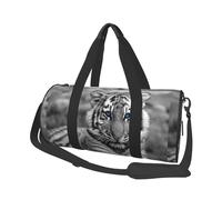 Bolsa de Viaje, Bolsa de Gimnasio, Bolsa de Viaje, Bolsa de Noche, Bolsa de Fin de Semana Deportiva para natación, Yoga,Patrón de Tigre Blanco
