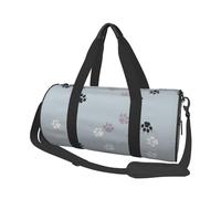 Bolsa de Viaje, Bolsa de Gimnasio, Bolsa de Viaje, Bolsa de Noche, Bolsa de Fin de Semana Deportiva para natación, Yoga,Rastros de Huellas de Patas Cate