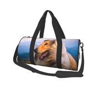 Bolsa de Viaje, Bolsa de Gimnasio, Bolsa de Viaje, Bolsa de Noche, Bolsa de Fin de Semana Deportiva para natación, Yoga,Hermoso Collie áspero