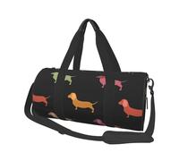 Bolsa de Viaje, Bolsa de Gimnasio, Bolsa de Viaje, Bolsa de Noche, Bolsa de Fin de Semana Deportiva para natación, Yoga,Lindos Perros Salchicha