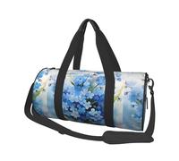 Bolsa de Viaje, Bolsa de Gimnasio, Bolsa de Viaje, Bolsa de Noche, Bolsa de Fin de Semana Deportiva para natación, Yoga,Acuarela No me Olvides Flores