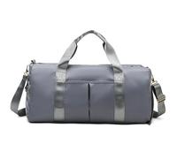 Bolsa De Viaje Bolsa de Viaje Gran Capacidad con separación artículos húmedos y Secos for Viajes Ocio, Fitness, natación, Yoga Deportes transfronterizos(Grey)