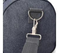 Bolsa De Viaje Bolsas Deportivas de Viaje for Hombre y Mujer, Equipaje Ligero, Bolso cilíndrico de Negocios, Bolso de Hombro Tipo Bandolera for Fin de Semana Bolsa De Equipaje (Color : Grey)