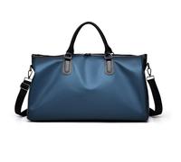 Bolsa de Viaje Business Trip Travelling Handbag Lightweight Storage Bag para Hombres Mujeres Deportes Gimnasio(Azul)