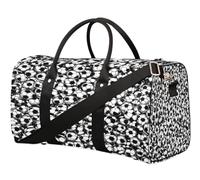 Bolsa de viaje con balones de fútbol americano para mujeres, hombres, niñas, niños, fin de semana, bolsa de noche de 22,7 L, bolsa de equipaje para deportes, gimnasio, yoga, color, 22.7L, Organizador