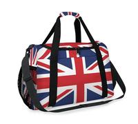 Bolsa de viaje con bandera británica para niñas, niños, mujeres y hombres, bolsa de viaje con bandera del Reino Unido, bolsa de fin de semana, bolsa de hombro para viajes, deportes, gimnasio