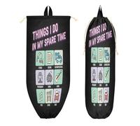 Bolsa de viaje con cordón y bolsillos con cremallera para mujer, uso diario en fiestas, infografía de cosas que hago en tiempo libre