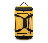 Bolsa de viaje con correa para el hombro, impermeable, con bolsillos húmedos, para gimnasio, deportes, entrenamiento, bolsa deportiva, Amarillo