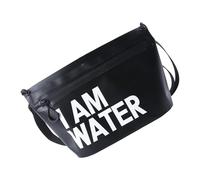 Bolsa de viaje con cremallera impermeable para esquí, bolsas portátiles de PVC para natación, rafting, kayak, río, senderismo, bolsa seca, Color negro., Talla única