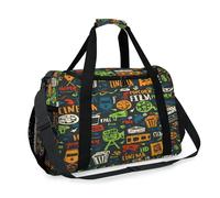Bolsa de viaje con diseño de cine para niñas, niños, mujeres y hombres, diseño de cine, bolsa de fin de semana, bolsa de hombro para viajes, deportes, gimnasio